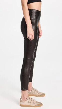 SPANX Leather Like Ankle Skinny Pants -Denim Diva Shop spanx4041419428 1661191395752 2 0. UX357 QL90