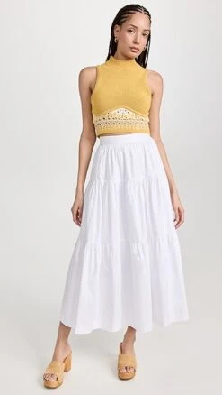 STAUD Sea Skirt -Denim Diva Shop staud3055212397 1680800930776 2 0. UX357 QL90