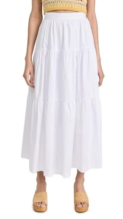 STAUD Sea Skirt -Denim Diva Shop staud3055212397 1680800930825 2 0. UX357 QL90