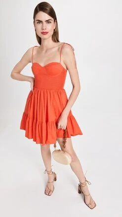 STAUD Mini Landry Dress -Denim Diva Shop staud3144112906 1671554147095 2 0. UX357 QL90