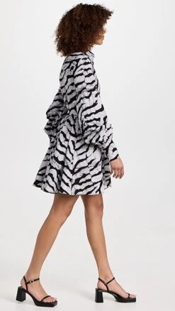 Studio 189 Hand-Batik Cotton Blouson Sleeve Mini Dress -Denim Diva Shop stdon3003422686 1683667157234 2 0. UX357 QL90