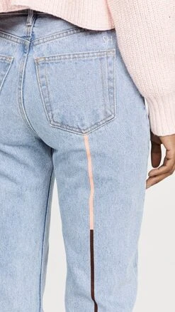 Still Here Cloud Rainbow Tate Crop Jeans -Denim Diva Shop sther3000410791 1631823769544 2 0. UX357 QL90