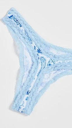Stripe & Stare Spring Paisley Thong Four Pack -Denim Diva Shop ststa301411a569 1679404480995 2 0. UX357 QL90