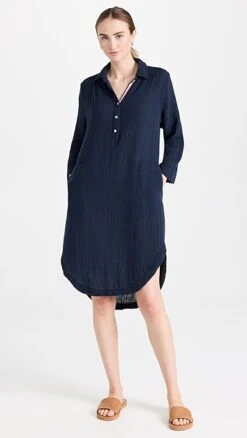 SUNDRY Longsleeve Shirttail Dress -Denim Diva Shop sundr321201d6a1 1679670146251 2 0. UX357 QL90