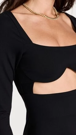 Susana Monaco Reverse Sweetheart Long Sleeve Dress -Denim Diva Shop susan409281cd2d 1663886189350 2 0. UX357 QL90