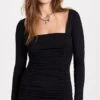 Susana Monaco Ruched Long Sleeve Dress