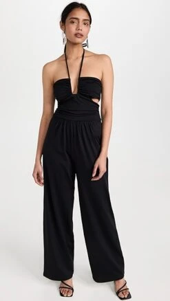 Susana Monaco Square String Halter Jumpsuit -Denim Diva Shop susan409581cd2d 1676418115969 2 0. UX357 QL90