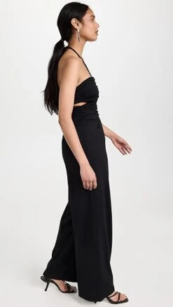 Susana Monaco Square String Halter Jumpsuit -Denim Diva Shop susan409581cd2d 1676418117087 2 0. UX357 QL90