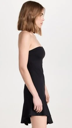 Susana Monaco Tube Ruffle Dress -Denim Diva Shop susan409881071b 1681833585475 2 0. UX357 QL90