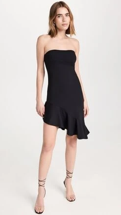 Susana Monaco Tube Ruffle Dress -Denim Diva Shop susan409881071b 1681833585574 2 1. UX357 QL90