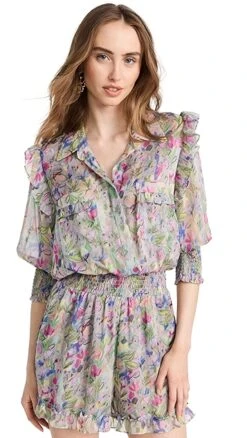 MISA Gracie Romper -Denim Diva Shop tbags411591f790 1675354483482 2 0. UX357 QL90