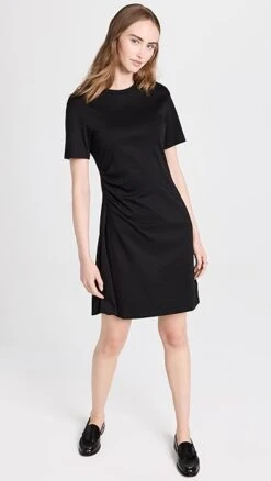 Theory Side Drape Dress -Denim Diva Shop theor444401cd2d 1680205027652 2 0. UX357 QL90