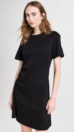 Theory Side Drape Dress