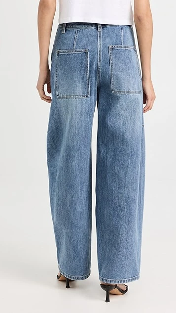 Tibi Classic Wash Denim Sid Jeans 4 Tibi Classic Wash Denim Sid Jeans - Image 2
