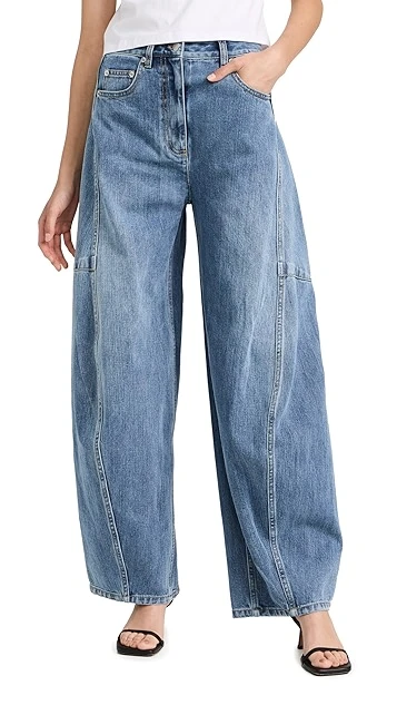 Tibi Classic Wash Denim Sid Jeans 8 Tibi Classic Wash Denim Sid Jeans - Image 6
