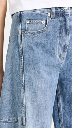 Tibi Classic Wash Denim Sid Jeans 13 Tibi Classic Wash Denim Sid Jeans -Denim Diva Shop tibdb3042617983 1677790559308 2 0. UX357 QL90