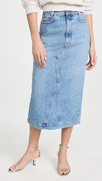 Made In Tomboy Huguette Denim Skirt 9 Made In Tomboy Huguette Denim Skirt - Image 7