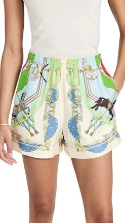 Tory Burch Printed Silk Shorts -Denim Diva Shop toryb500521f571 1677259566625 2 0. UX357 QL90