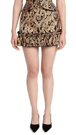 The Vampire's Wife The Frilly Nearly Nuthin' Skirt In Curli -Denim Diva Shop tvamp300611f90d 1666127545184 2 0. UX357 QL90