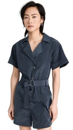 Varley Belle Boxy Romper -Denim Diva Shop varle3023910868 1680218168551 2 0. UX357 QL90
