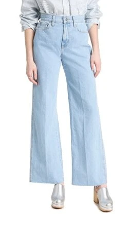 Veronica Beard Jean Taylor High Rise Wide Leg Jeans -Denim Diva Shop vbeac3049661372 1673382456617 2 0. UX357 QL90