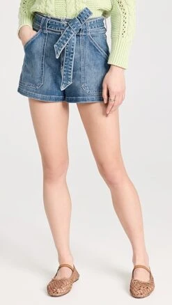 Veronica Beard Jean Lovisa Shorts -Denim Diva Shop vbeac305051f705 1680208822416 2 0. UX357 QL90