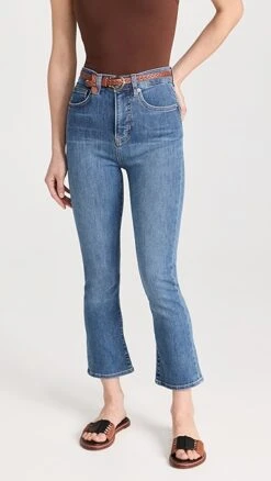 Veronica Beard Jean Carly Kick Flare Jeans