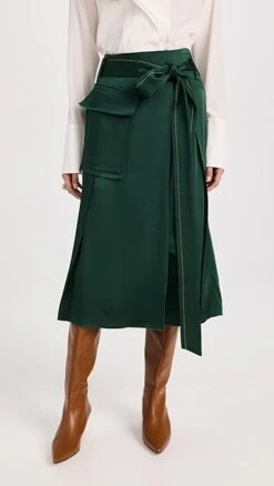 Victoria Beckham Trench Skirt