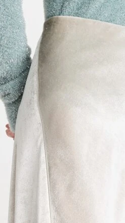 Vince Purl Edge Panelled Slip Skirt -Denim Diva Shop vince5188912208 1667486762766 2 0. UX357 QL90