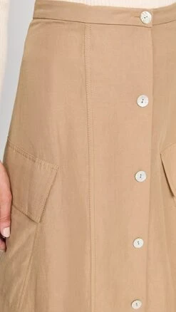 Vince Utility Button Down Skirt -Denim Diva Shop vince5191927339 1670249748847 2 0. UX357 QL90