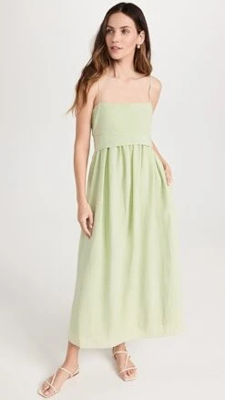 Vince Ruched Panelled Dress