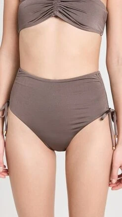 Vitamin A Gemma Ruched High Waist Bottoms -Denim Diva Shop vitam306061ee1b 1668535268300 2 0. UX357 QL90