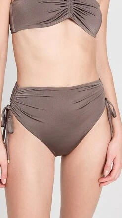 Vitamin A Gemma Ruched High Waist Bottoms