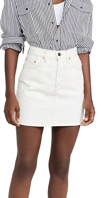 WARDROBE.NYC Denim Mini Skirt 8 WARDROBE.NYC Denim Mini Skirt - Image 6