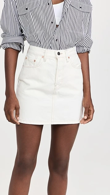 WARDROBE.NYC Denim Mini Skirt 9 WARDROBE.NYC Denim Mini Skirt - Image 7