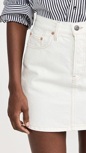 WARDROBE.NYC Denim Mini Skirt 7 WARDROBE.NYC Denim Mini Skirt - Image 5