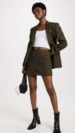 WARDROBE.NYC Wrap Skirt Mini -Denim Diva Shop wardr3003011565 1675972407144 2 0. UX357 QL90