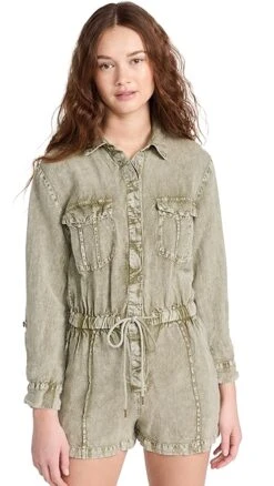 Young Fabulous & Broke Lakeside Romper -Denim Diva Shop yfbaa410961f907 1679074039179 2 0. UX357 QL90