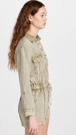 Young Fabulous & Broke Lakeside Romper -Denim Diva Shop yfbaa410961f907 1679074041503 2 0. UX357 QL90