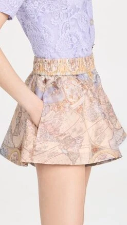 Zimmermann High Tide Elasticated Shorts -Denim Diva Shop zimme427091eddd 1670362703523 2 0. UX357 QL90