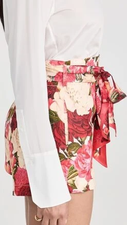 Zimmermann Wonderland High Waisted Shorts -Denim Diva Shop zimme427391f6ed 1677617960740 2 0. UX357 QL90