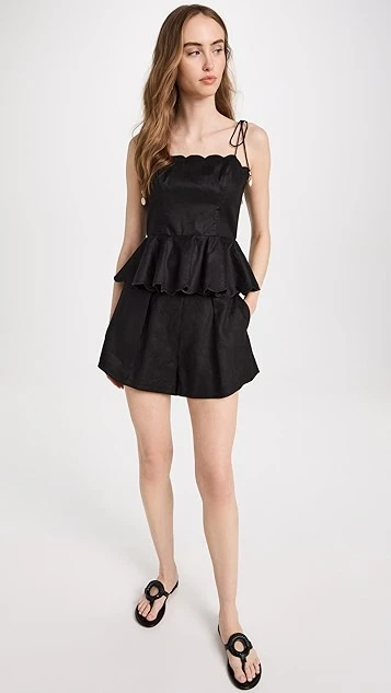 Zimmermann Cira Tuck Shorts 6 Zimmermann Cira Tuck Shorts - Image 4